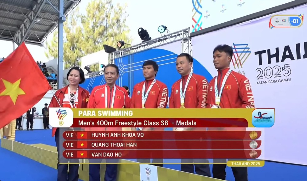 Võ Huỳnh Anh Khoa 'mở hàng' HCV cho đoàn thể thao Việt Nam tại ASEAN Para Games 2026 - Ảnh 2.
