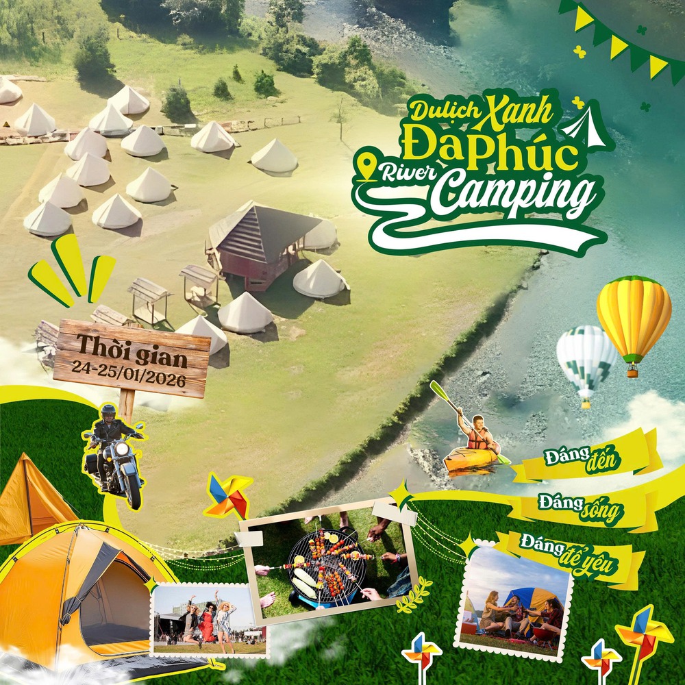 Đa Phúc - 'Đánh thức' tiềm năng du lịch xanh qua hành trình 'River Camping' - Ảnh 1.