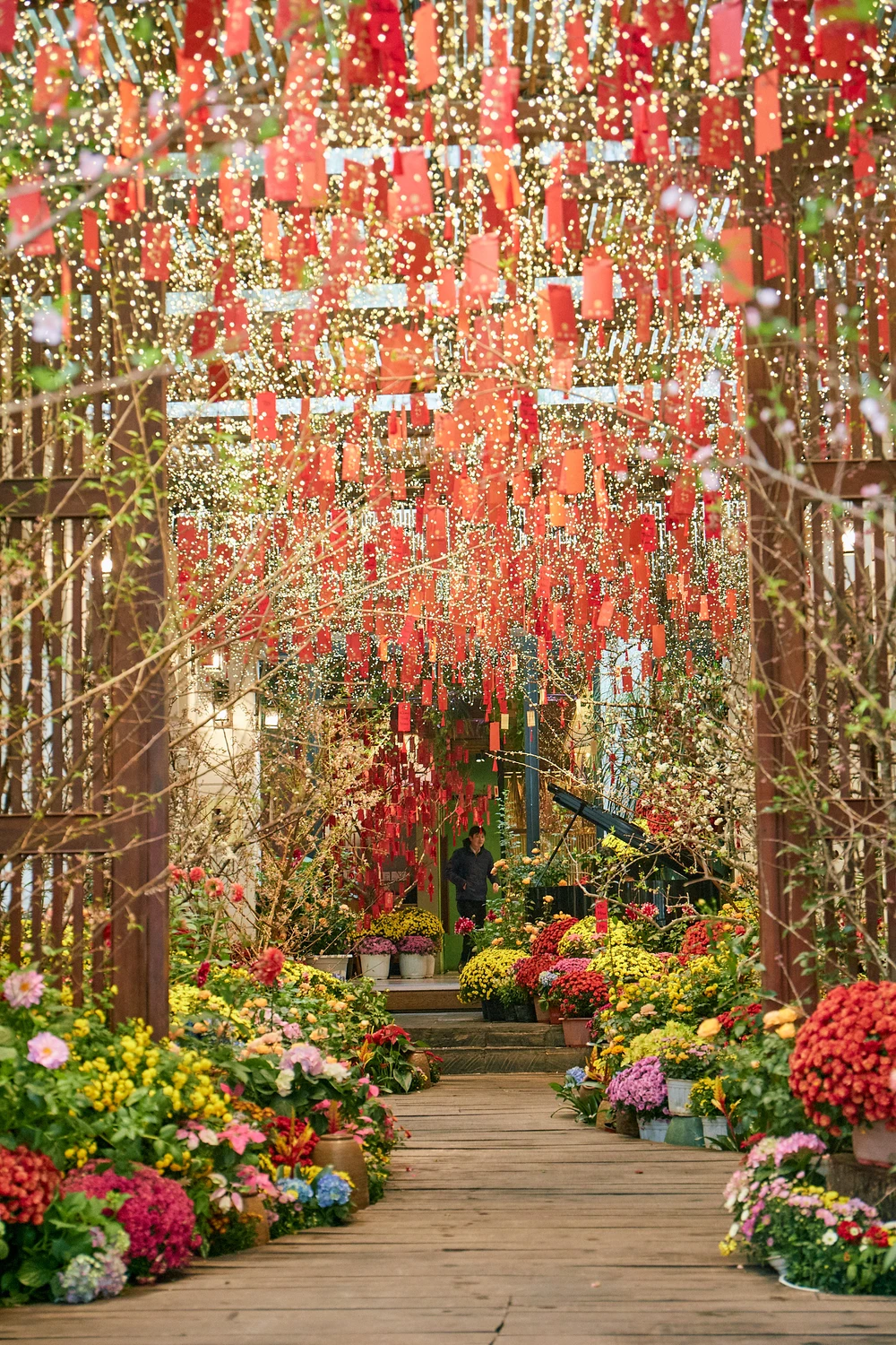 Khu vườn mùa Xuân giữa phố phường Hà Nội - Ảnh 8.