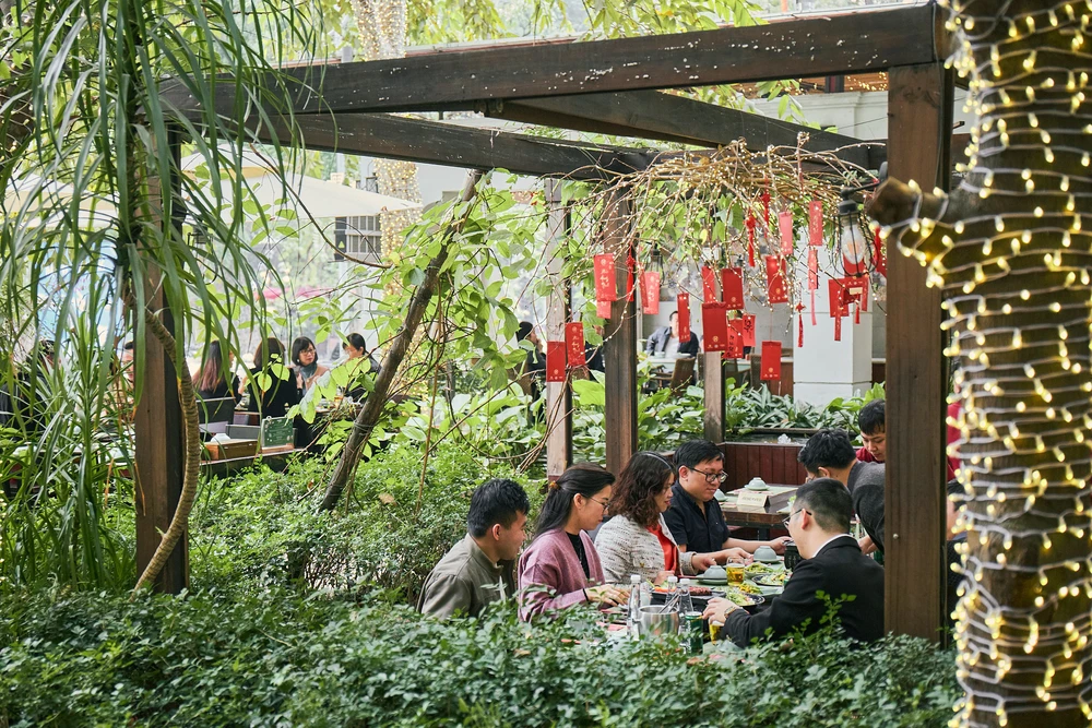 Khu vườn mùa Xuân giữa phố phường Hà Nội - Ảnh 16.