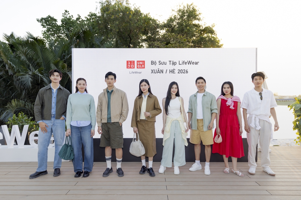 Cảm hứng “Màu sắc mới, kiểu dáng mới” trong BST LifeWear Xuân/Hè 2026 của UNIQLO - Ảnh 4. Cảm hứng “Màu sắc mới, kiểu dáng mới” trong BST LifeWear Xuân/Hè 2026 của UNIQLO - Ảnh 4.