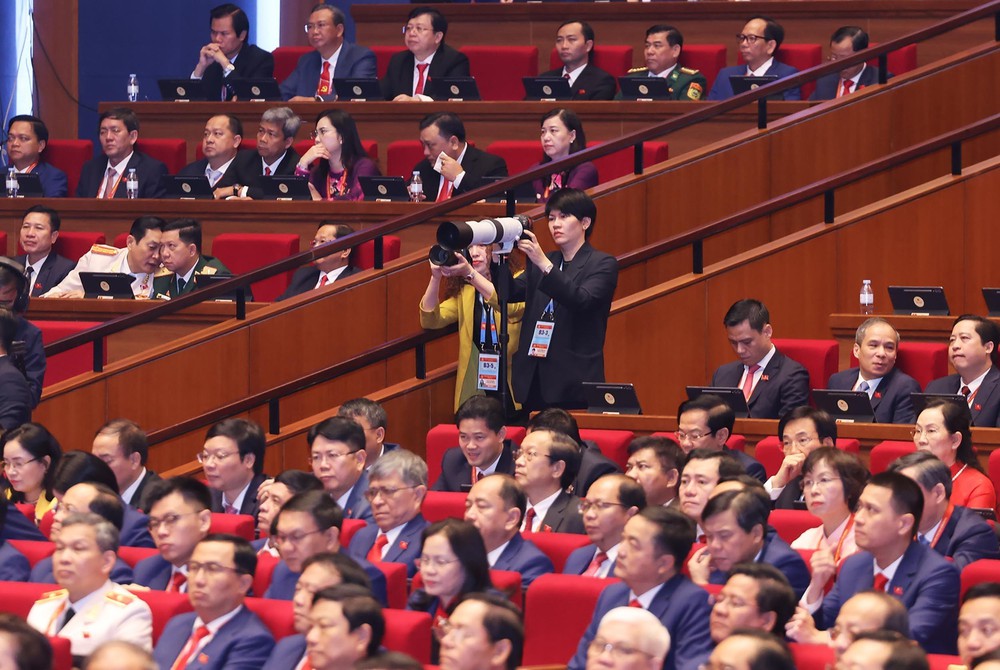 Đại hội XIV của Đảng: Phản ánh kịp thời, chính xác, sinh động sự kiện chính trị trọng đại của đất nước - Ảnh 3. Đại hội XIV của Đảng: Phản ánh kịp thời, chính xác, sinh động sự kiện chính trị trọng đại của đất nước - Ảnh 3.