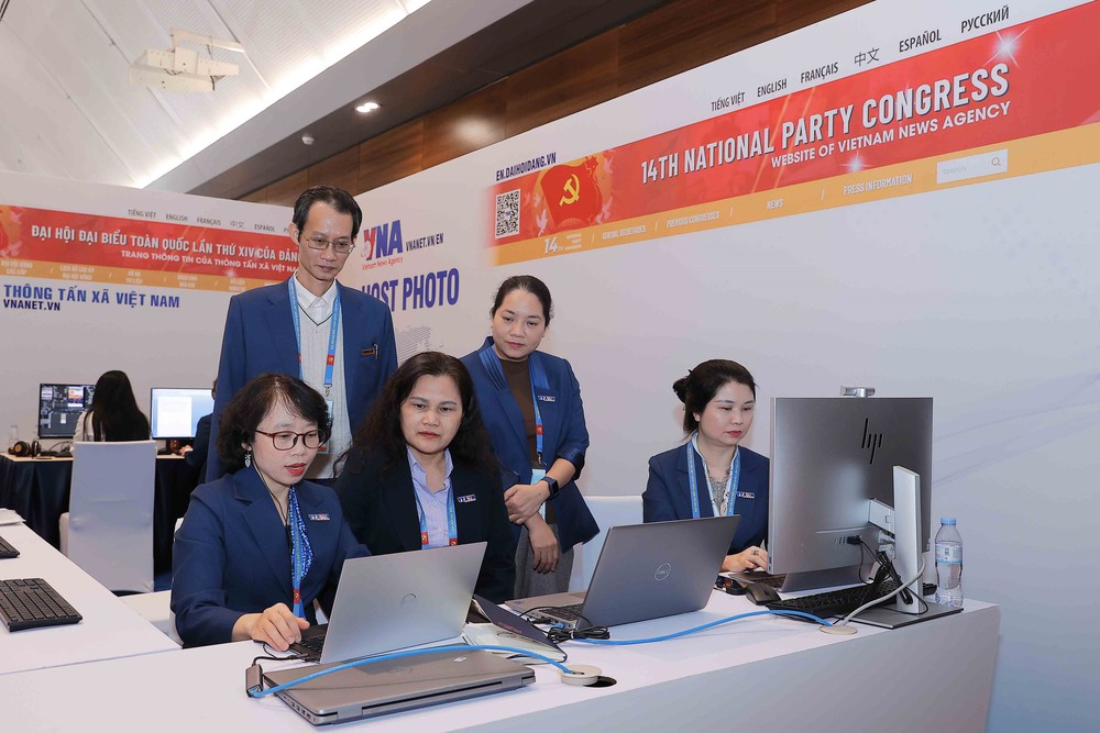 Đại hội XIV của Đảng: Phản ánh kịp thời, chính xác, sinh động sự kiện chính trị trọng đại của đất nước - Ảnh 2. Đại hội XIV của Đảng: Phản ánh kịp thời, chính xác, sinh động sự kiện chính trị trọng đại của đất nước - Ảnh 2.
