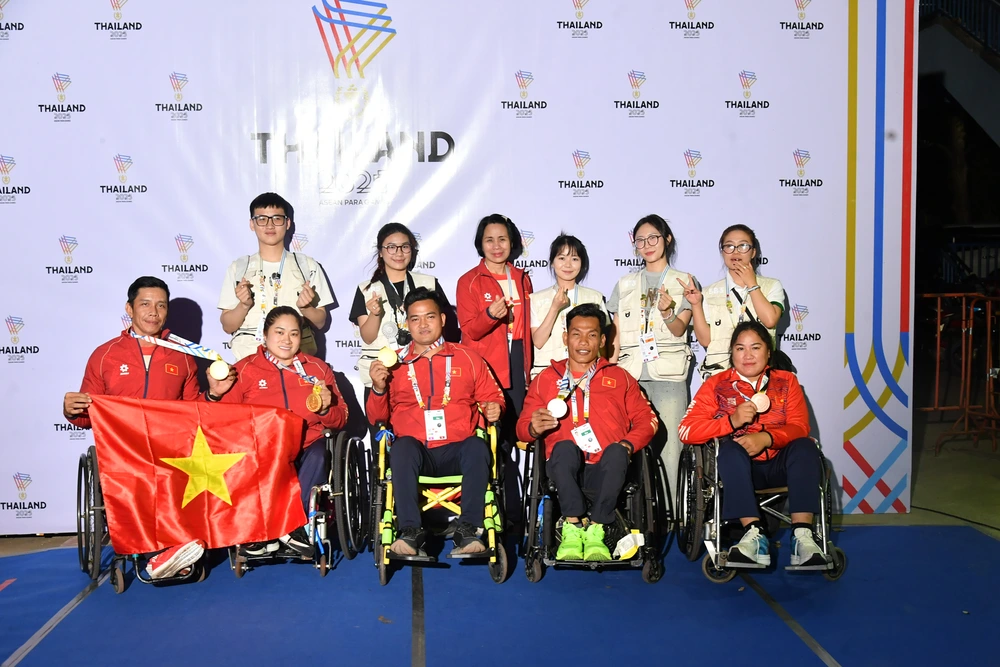 Bảng xếp hạng huy chương ASEAN Para Games 2026 hôm nay 23/1 - Ảnh 2. Bảng xếp hạng huy chương ASEAN Para Games 2026 hôm nay 23/1 - Ảnh 2.