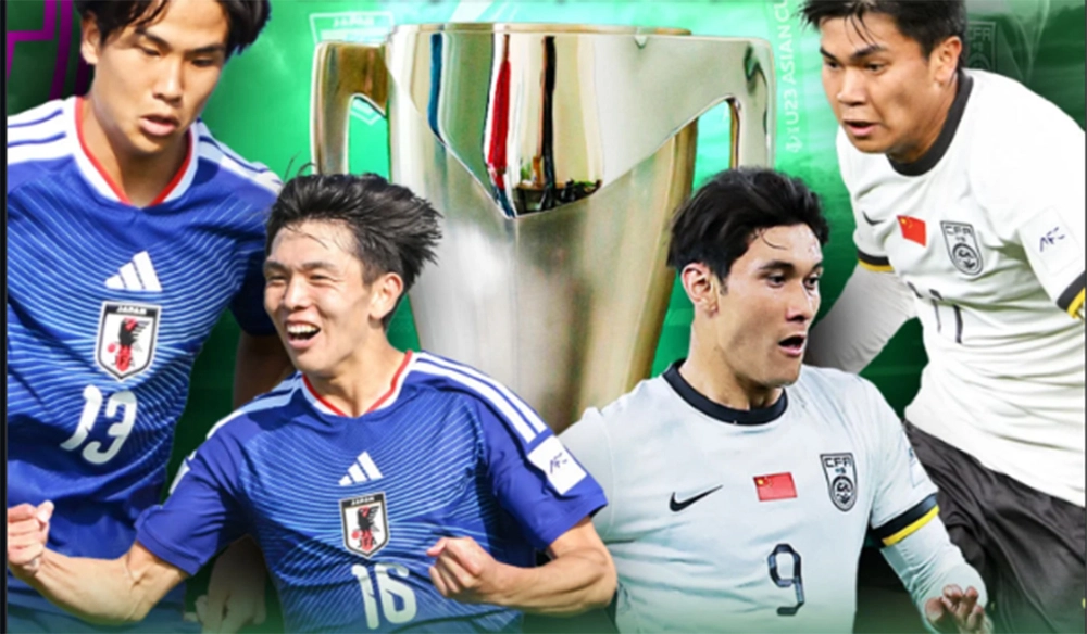 U23 Nhật Bản vs U23 Trung Quốc