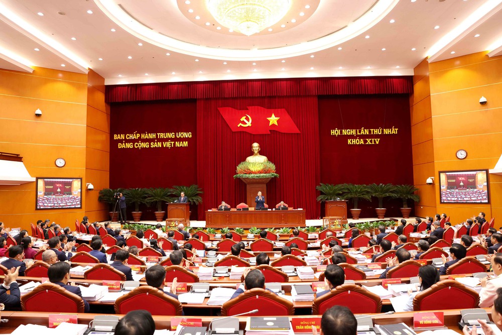 Đồng chí Tô Lâm giữ chức Tổng Bí thư Ban Chấp hành Trung ương Đảng khóa XIV - Ảnh 1. Đồng chí Tô Lâm giữ chức Tổng Bí thư Ban Chấp hành Trung ương Đảng khóa XIV - Ảnh 1.