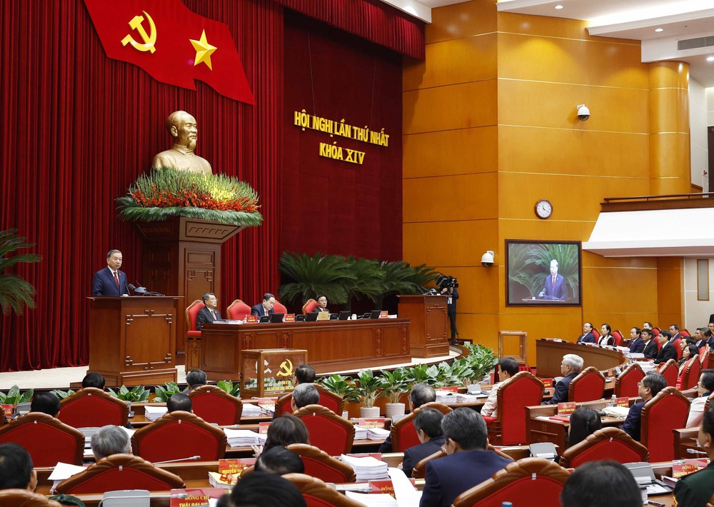 Đồng chí Tô Lâm giữ chức Tổng Bí thư Ban Chấp hành Trung ương Đảng khóa XIV - Ảnh 2. Đồng chí Tô Lâm giữ chức Tổng Bí thư Ban Chấp hành Trung ương Đảng khóa XIV - Ảnh 2.