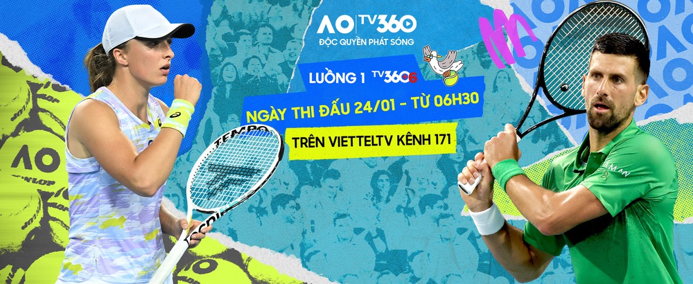Link xem trực tiếp Australian Open 2026