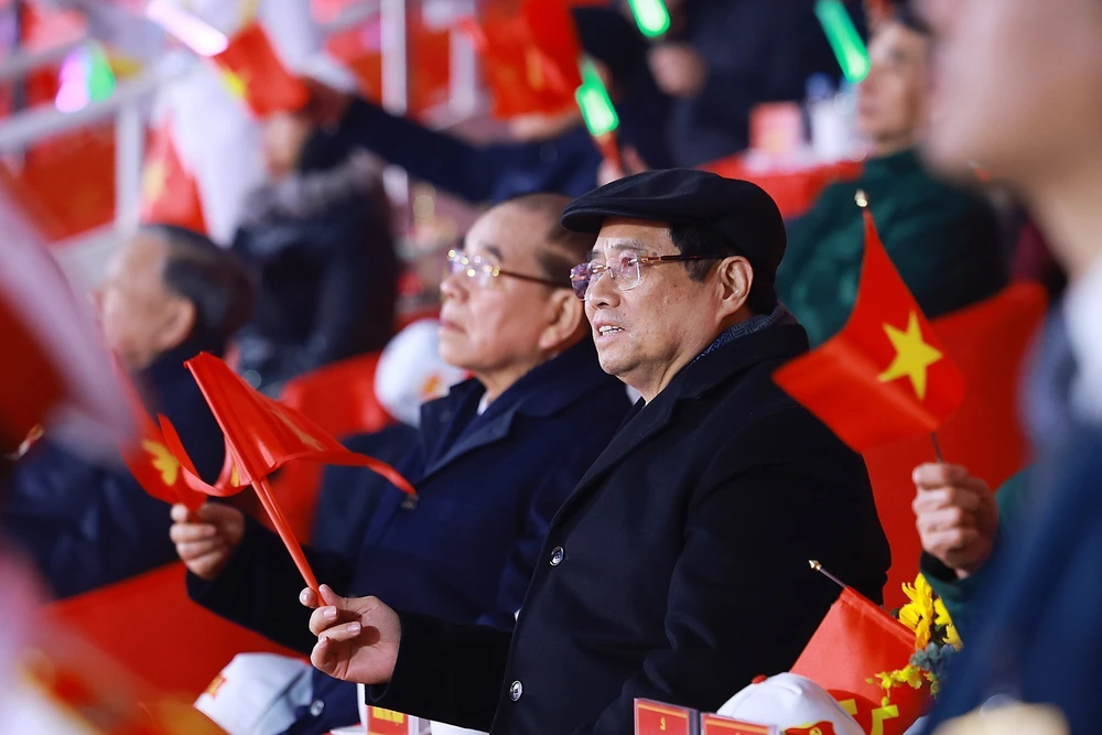 Những hình ảnh ấn tượng từ các chương trình nghệ thuật chào mừng thành công Đại hội XIV của Đảng - Ảnh 3. Những hình ảnh ấn tượng từ các chương trình nghệ thuật chào mừng thành công Đại hội XIV của Đảng - Ảnh 3.