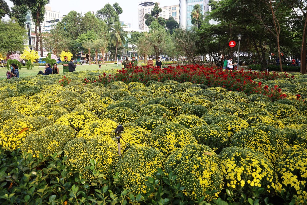 TP. Hồ Chí Minh đưa công viên Võ Văn Tần vào phục vụ người dân - Ảnh 3.