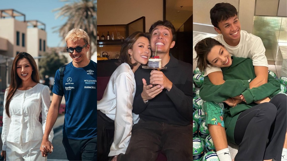 Tay đua F1 Thái Lan cầu hôn thành công mỹ nhân làng golf Trung Quốc - Ảnh 6.