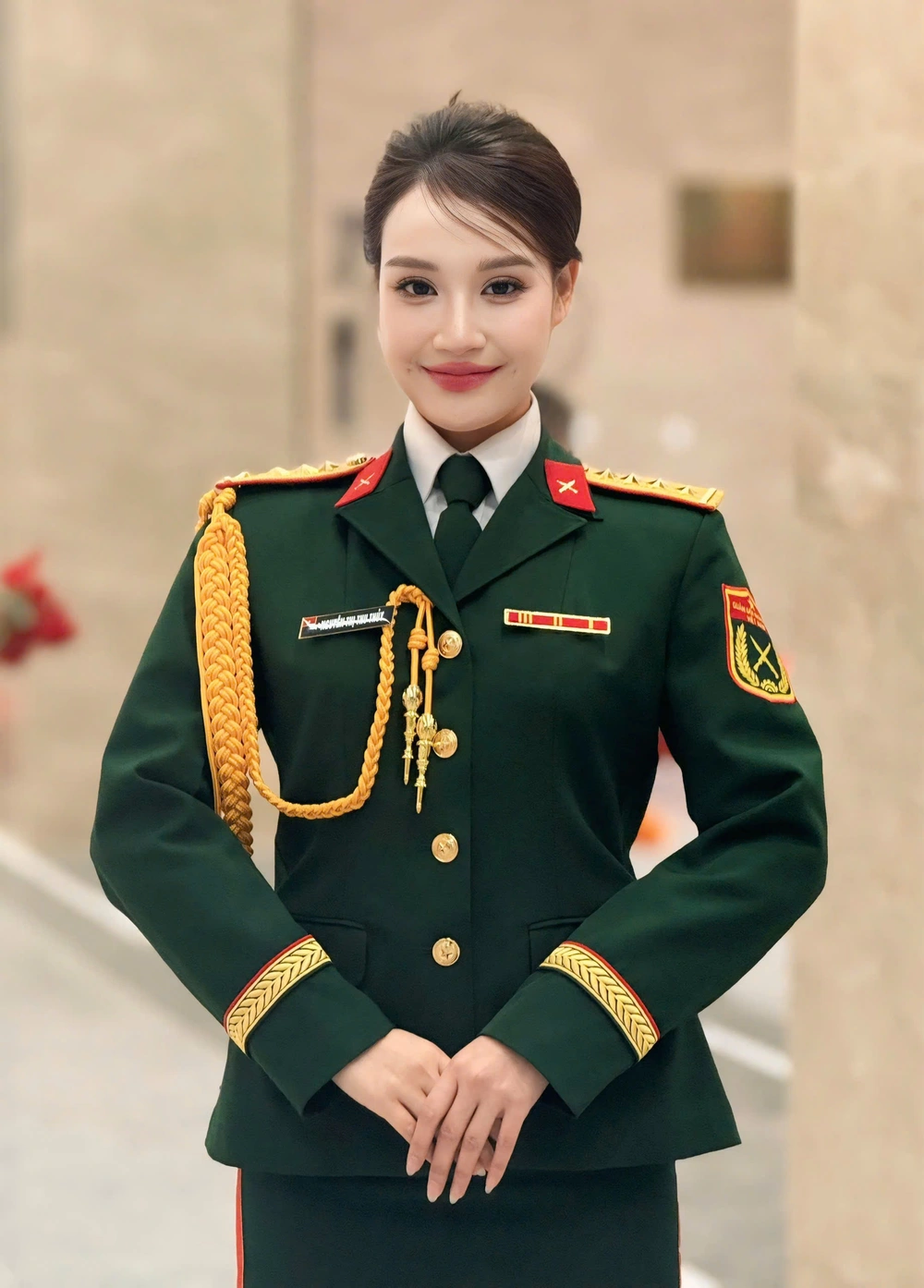 Sao Mai Thu Thuỷ phát hành MV mừng thành công Đại hội Đảng - Ảnh 2.