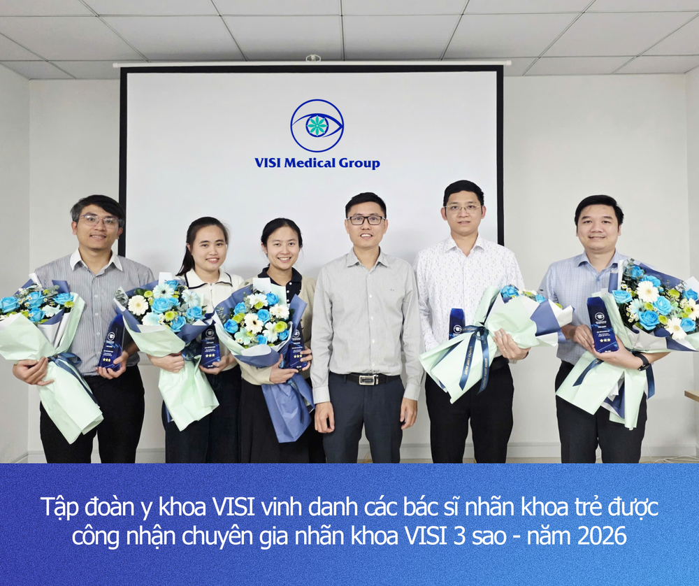 VISI tôn vinh các bác sĩ nhãn khoa tiêu biểu, khẳng định chiến lược phát triển nhân lực y tế - Ảnh 1.
