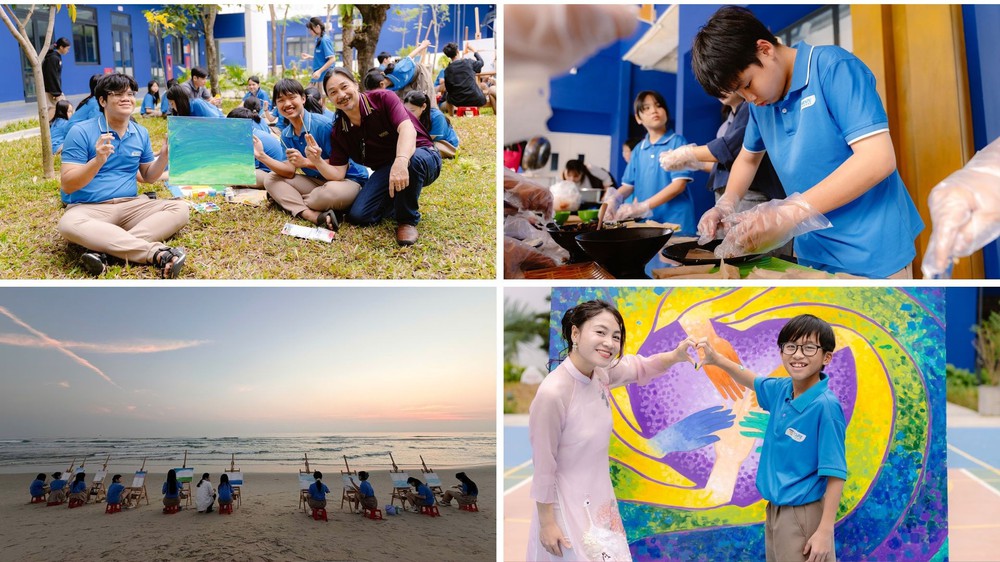 Khi nghệ thuật trở thành điểm tựa tinh thần cho học sinh - Ảnh 1.