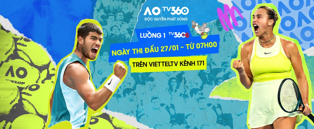 Link xem trực tiếp Australian Open 2026 hôm nay 27/1 - Ảnh 3.