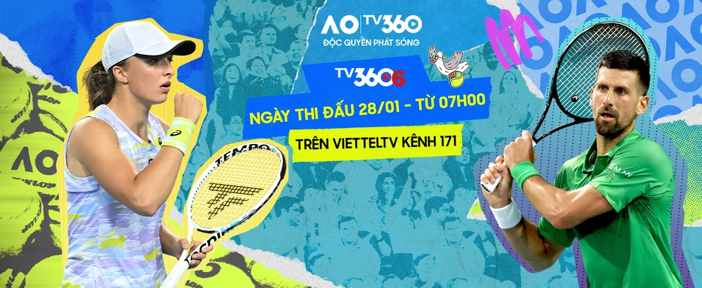 Link xem trực tiếp Australian Open 2026 hôm nay 28/1 - Ảnh 3. Link xem trực tiếp Australian Open 2026 hôm nay 28/1 - Ảnh 3.