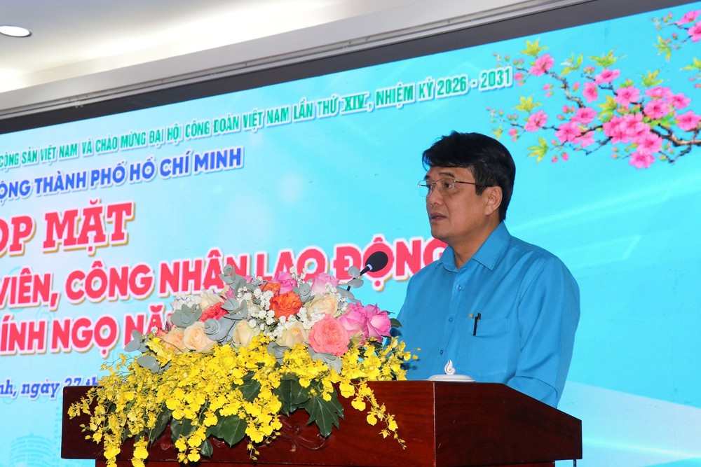 Thành phố Hồ Chí Minh: Tặng quà Tết cho 350.000 công nhân, lao động có hoàn cảnh khó khăn - Ảnh 2. Thành phố Hồ Chí Minh: Tặng quà Tết cho 350.000 công nhân, lao động có hoàn cảnh khó khăn - Ảnh 2.