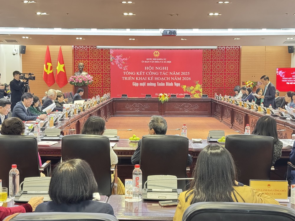 Ủy ban Văn hóa và Xã hội tổng kết công tác năm 2025, triển khai kế hoạch năm 2026 - Ảnh 5. Ủy ban Văn hóa và Xã hội tổng kết công tác năm 2025, triển khai kế hoạch năm 2026 - Ảnh 5.