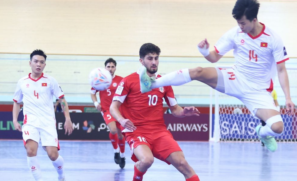 Thế hệ 2k mở đường, futsal Việt Nam sớm hoàn thành chỉ tiêu tại VCK châu Á 2026 - Ảnh 1. Thế hệ 2k mở đường, futsal Việt Nam sớm hoàn thành chỉ tiêu tại VCK châu Á 2026 - Ảnh 1.