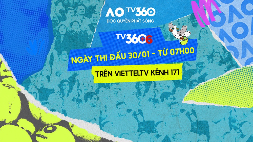 Link xem trực tiếp Australian Open 2026 hôm nay