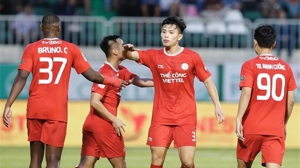 CLB Thể Công - Viettel tạm chia tay sân Mỹ Đình - Ảnh 1. CLB Thể Công - Viettel tạm chia tay sân Mỹ Đình - Ảnh 1.