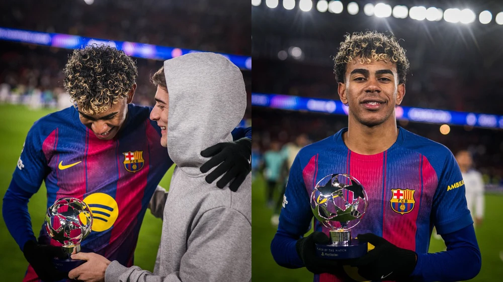 Lamine Yamal vượt qua Kylian Mbappe ở một kỷ lục tại Champions League - Ảnh 3.