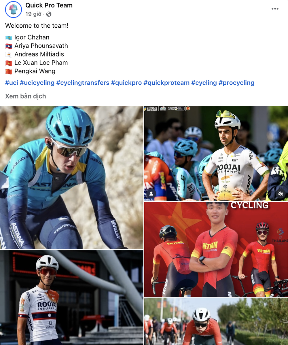 Tin nóng thể thao tối 3/1: Việt Nam có cua-rơ đầu tiên thi đấu cho đội chuyên nghiệp châu Âu - Ảnh 1.