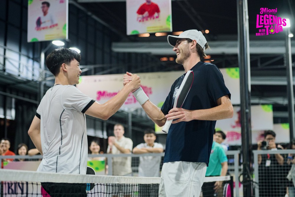 Dàn sao pickleball thế giới bước vào sân giao lưu cùng cộng đồng Việt Nam - Ảnh 2.