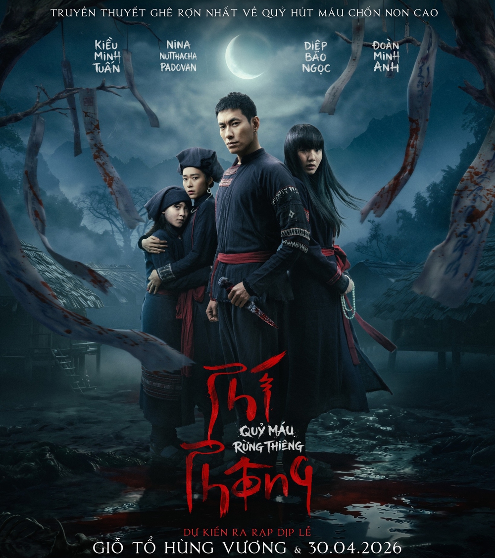 Kiều Minh Tuấn cùng sao nhí Thái Lan đóng phim kinh dị ra rạp dịp lễ Giỗ tổ Hùng Vương 30/4 - Ảnh 1.