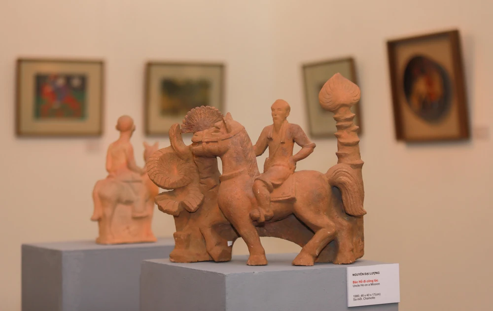 Tôn vinh hình tượng Ngựa trong dòng chảy mỹ thuật Việt Nam - Ảnh 3.