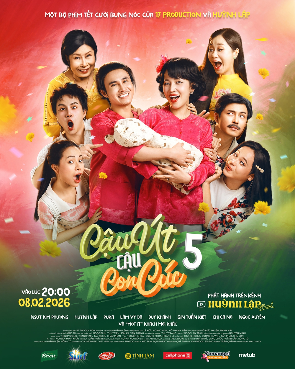 Huỳnh Lập giữ chuỗi series Tết với “Cậu Út cậu con Cúc” - Ảnh 7.
