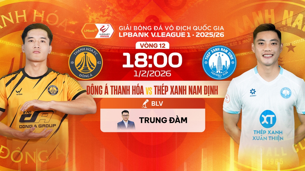 Link xem trực tiếp bóng đá Thanh Hóa vs Nam Định 18h00 hôm nay, V-League vòng 12 - Ảnh 3. Link xem trực tiếp bóng đá Thanh Hóa vs Nam Định 18h00 hôm nay, V-League vòng 12 - Ảnh 3.