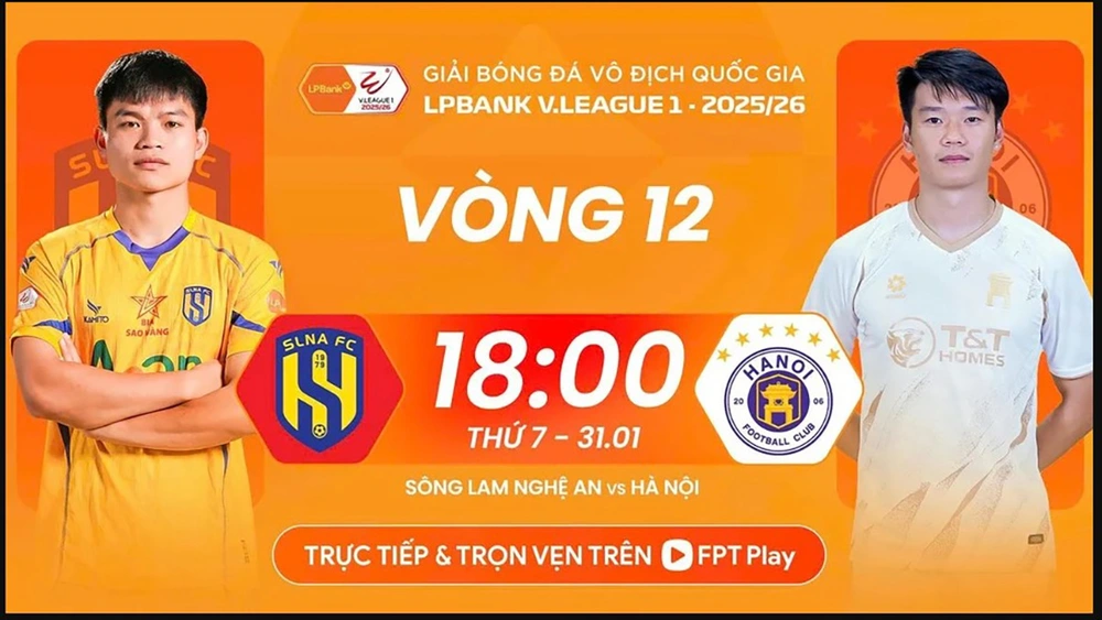 Link xem trực tiếp bóng đá SLNA vs Hà Nội FC 18h00 hôm nay, V-League vòng 12 - Ảnh 2.