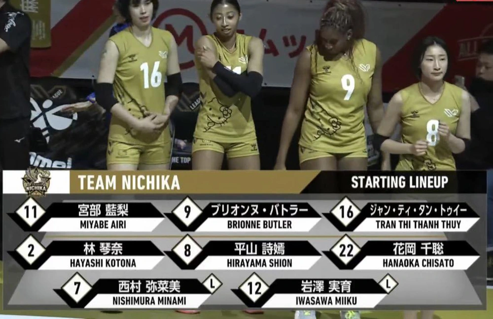 Tỏa sáng rực rỡ, Trần Thị Thanh Thúy giành danh hiệu cao quý ở trận đấu toàn sao tại Nhật Bản - Ảnh 1.