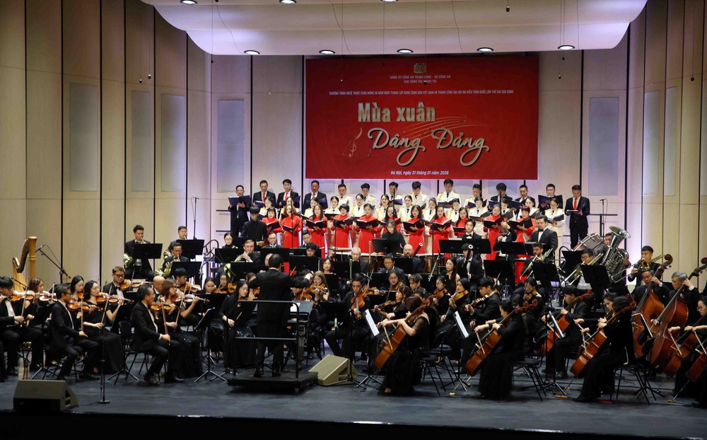 Chương trình nghệ thuật "Mùa xuân dâng Đảng" - Ảnh 2. Chương trình nghệ thuật "Mùa xuân dâng Đảng" - Ảnh 2.