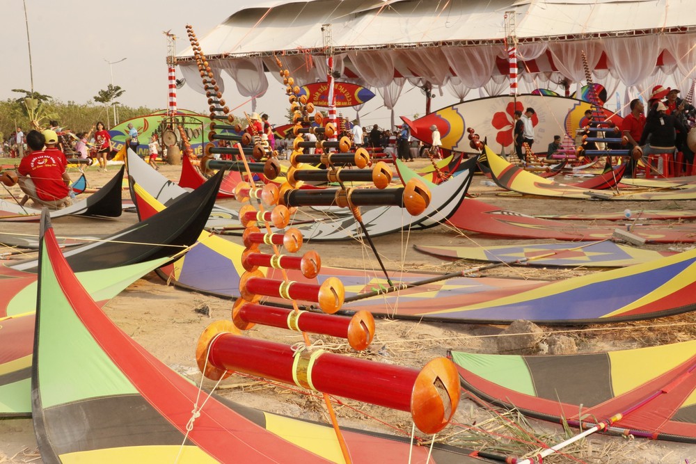 Đồng Nai: Rực rỡ sắc màu hội diều sáo Nha Bích - Ảnh 4. Đồng Nai: Rực rỡ sắc màu hội diều sáo Nha Bích - Ảnh 4.