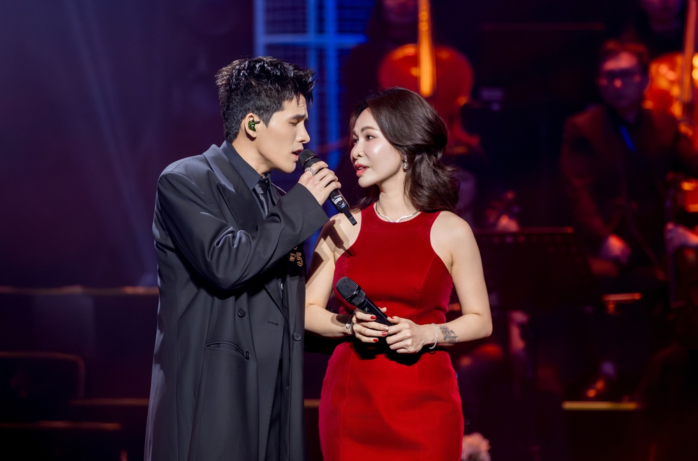 Tuấn Hưng và Bùi Lan Hương song ca trên sân khấu "Giao hưởng mùa yêu" - Ảnh 5.
