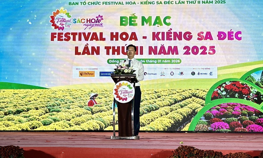 Bế mạc Festival Hoa- Kiểng Sa Đéc lần thứ 2 năm 2025 - Ảnh 1. Bế mạc Festival Hoa- Kiểng Sa Đéc lần thứ 2 năm 2025 - Ảnh 1.