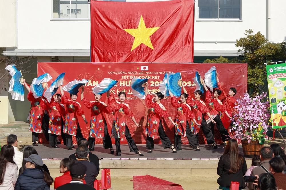 Hơn 1000 người tham dự Hội xuân 2026 - Tết đại đoàn kết tại Osaka, Nhật Bản - Ảnh 3.