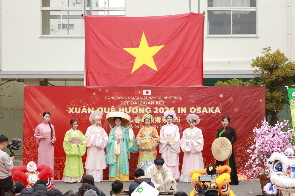 Hơn 1000 người tham dự Hội xuân 2026 - Tết đại đoàn kết tại Osaka, Nhật Bản - Ảnh 5.