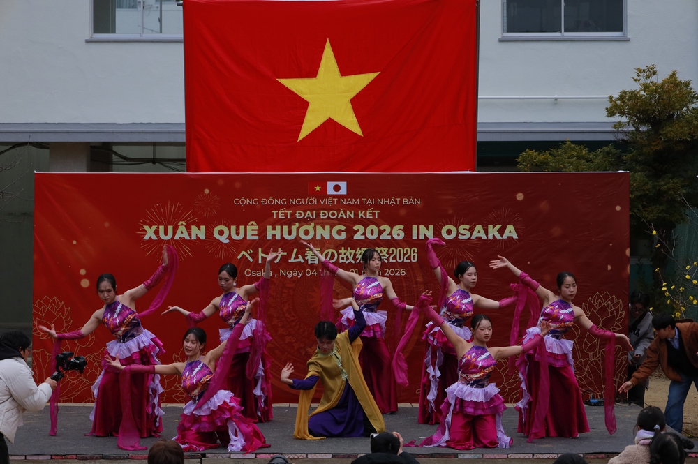 Hơn 1000 người tham dự Hội xuân 2026 - Tết đại đoàn kết tại Osaka, Nhật Bản - Ảnh 4.