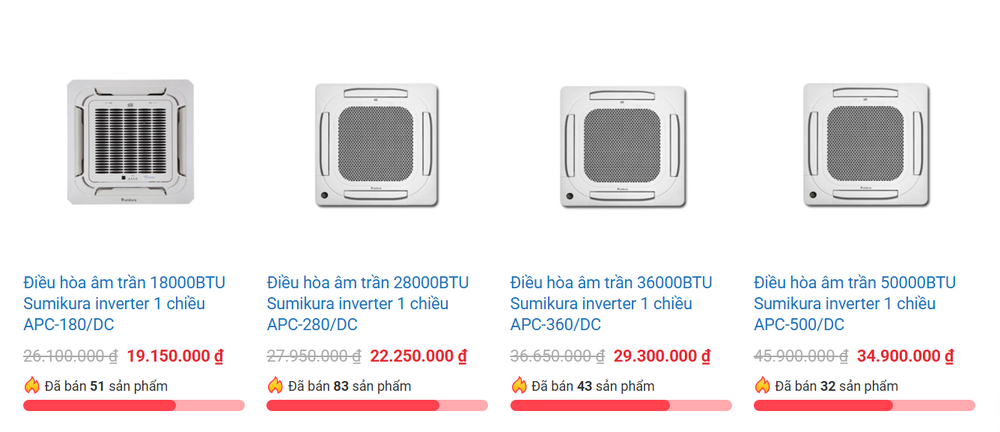 Những lưu ý từ điện máy Phúc Khánh khi mua điều hoà âm trần - Ảnh 3. Những lưu ý từ điện máy Phúc Khánh khi mua điều hoà âm trần - Ảnh 3.