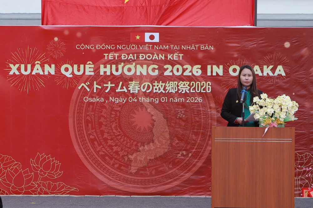 Hơn 1000 người tham dự Hội xuân 2026 - Tết đại đoàn kết tại Osaka, Nhật Bản - Ảnh 2.