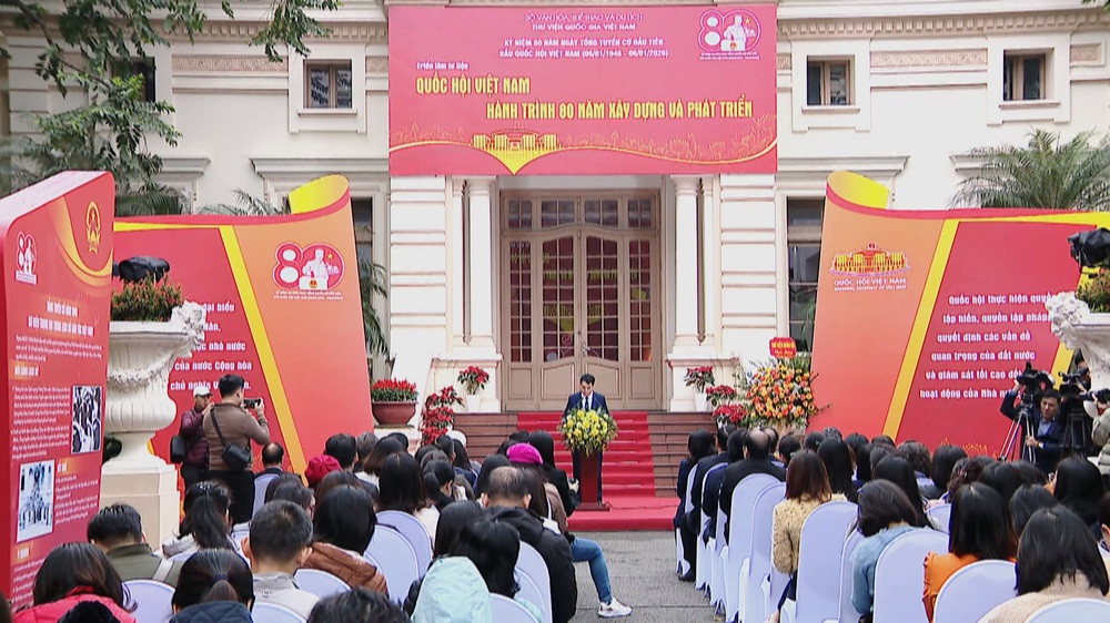 Hành trình 80 năm Quốc hội Việt Nam qua tư liệu Thư viện quốc gia - Ảnh 1.