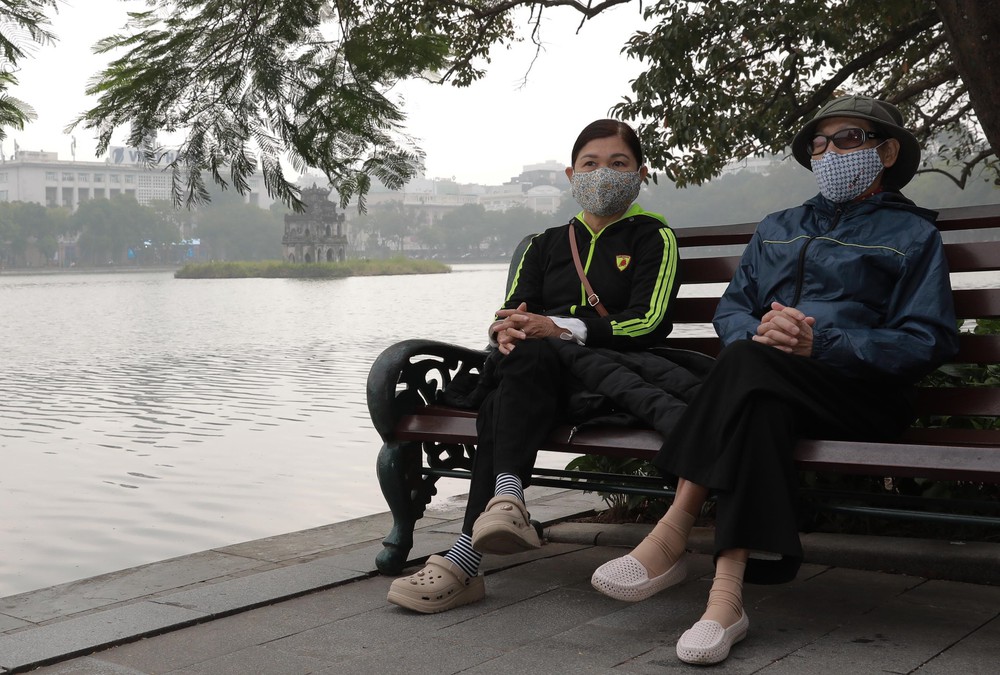 Ô nhiễm không khí tại Hà Nội và một số tỉnh, thành phố ở mức xấu và kém - Ảnh 1.