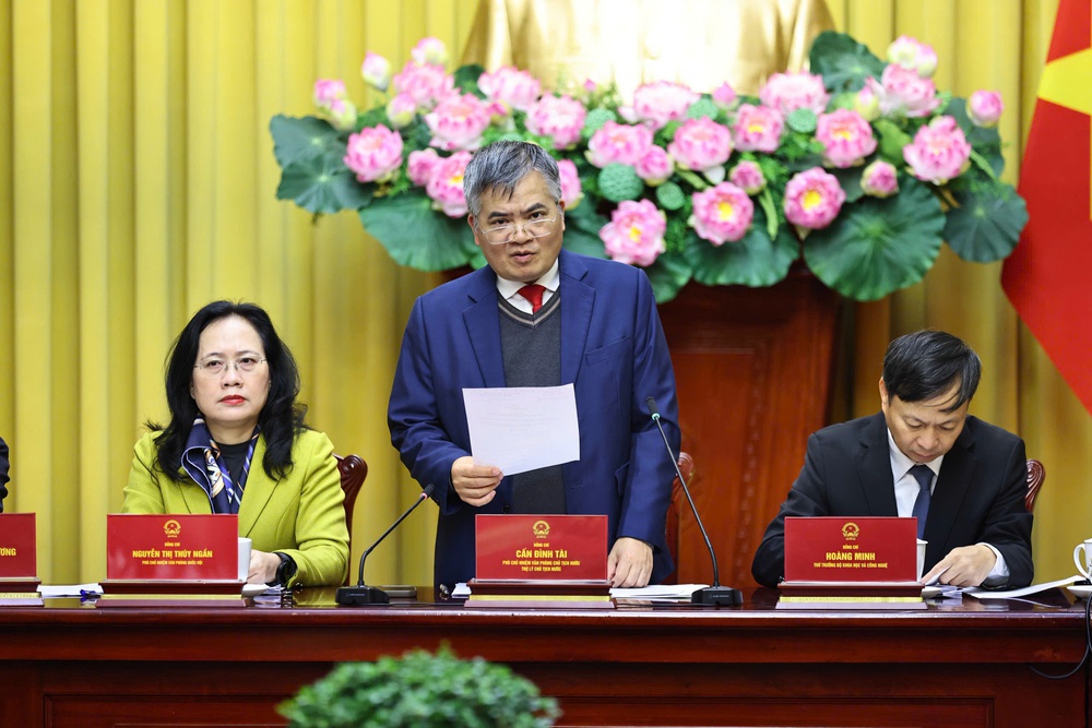 Họp báo Công bố Lệnh của Chủ tịch nước về 13 luật - Ảnh 2. Họp báo Công bố Lệnh của Chủ tịch nước về 13 luật - Ảnh 2.