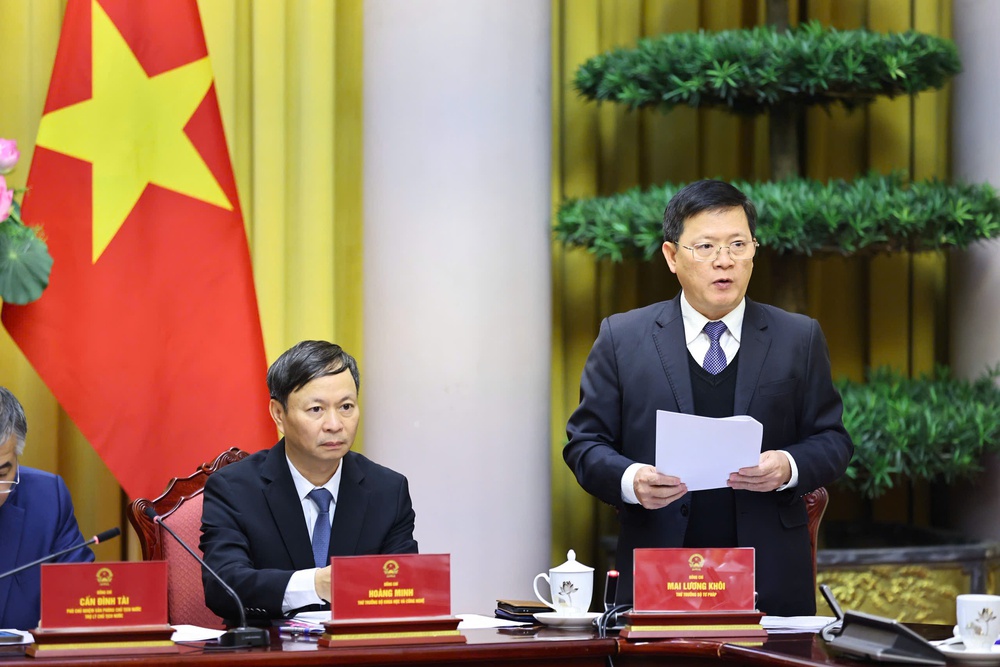 Họp báo Công bố Lệnh của Chủ tịch nước về 13 luật - Ảnh 4. Họp báo Công bố Lệnh của Chủ tịch nước về 13 luật - Ảnh 4.