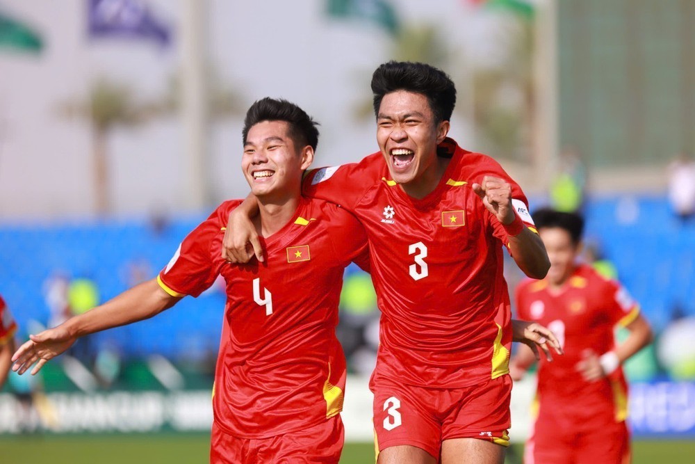 Hiểu Minh (s00s 4) chơi tuyệt hay, giúp U23 Việt Nam đánh bại U23 Jordan 2-0 ở trận ra quân giải U23 CHâu Á 2026
