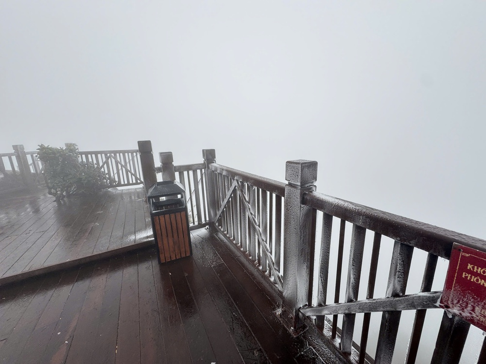  Băng tuyết trên đỉnh Fansipan (Sa Pa) - Ảnh 10.