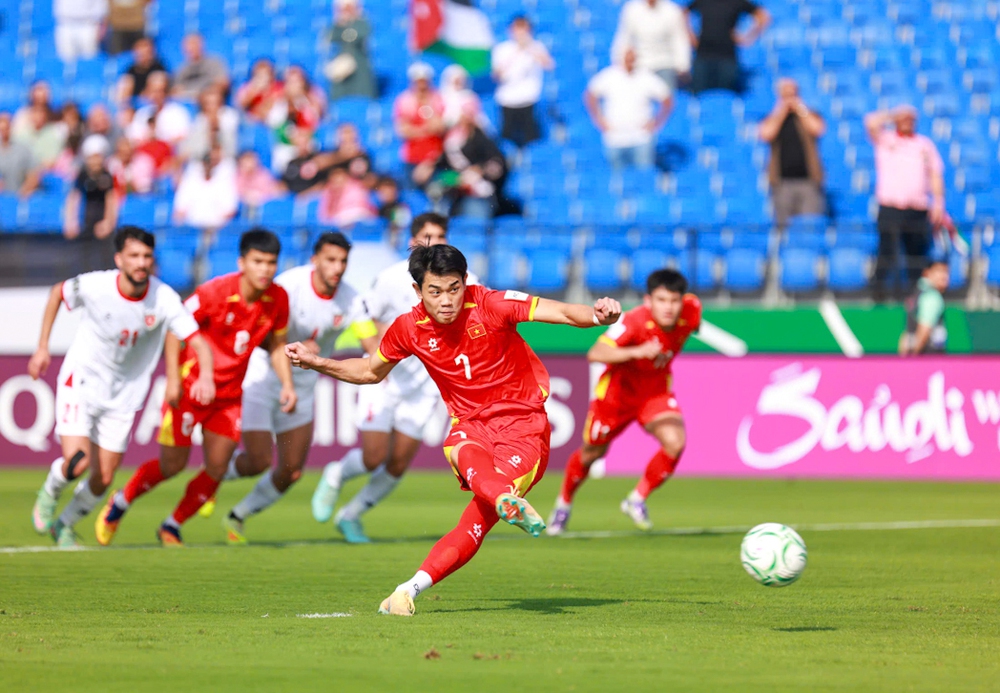 Những con số biết nói đưa U23 Việt Nam bay cao ở U23 châu Á 2026 - Ảnh 1.